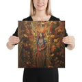 About my Brain Institute Wall Art 16″×16″ Corn Mother Canvas