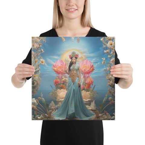 About my Brain Institute Wall Art 16″×16″ Dewi Danu Canvas