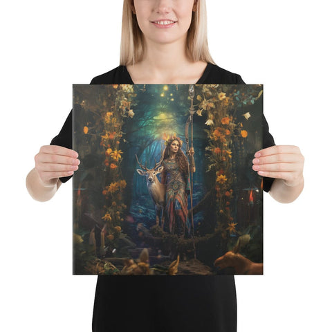 About my Brain Institute Wall Art 16″×16″ Diana Canvas