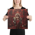 About my Brain Institute Wall Art 16″×16″ Durga Goddess Canvas