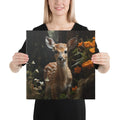 About my Brain Institute Wall Art 16″×16″ Fawn Spirit Animal Canvas