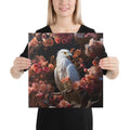 About my Brain Institute Wall Art 16″×16″ Hawk Spirit Animal Canvas