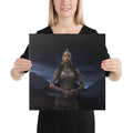 About my Brain Institute Wall Art 16″×16″ Hine-Nui-Te-Pō Goddess Canvas