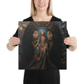 About my Brain Institute Wall Art 16″×16″ Jaci Goddess Canvas