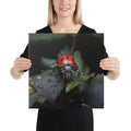 About my Brain Institute Wall Art 16″×16″ Ladybug Spirit Animal Canvas