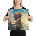 About my Brain Institute Wall Art 16″×16″ Lemanja Goddess Canvas