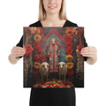 About my Brain Institute Wall Art 16″×16″ Mokosh Goddess Canvas