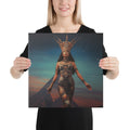 About my Brain Institute Wall Art 16″×16″ Nuit Goddess Canvas
