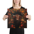 About my Brain Institute Wall Art 16″×16″ Ox Spirit Animal Canvas