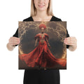 About my Brain Institute Wall Art 16″×16″ Oya Goddess Canvas