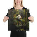 About my Brain Institute Wall Art 16″×16″ Panda Spirit Animal Canvas