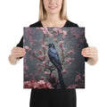 About my Brain Institute Wall Art 16″×16″ Raven Spirit Animal Canvas