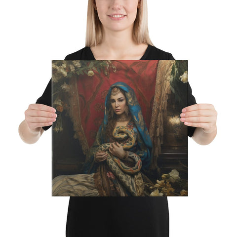About my Brain Institute Wall Art 16″×16″ Sahmeran Goddess Canvas