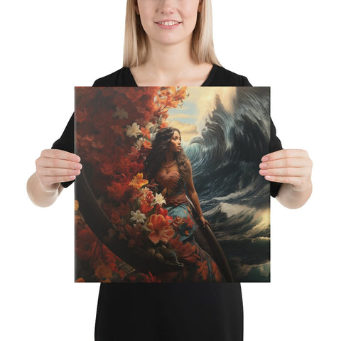 About my Brain Institute Wall Art 16″×16″ Sina-Uli Goddess Canvas