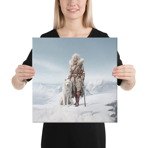 About my Brain Institute Wall Art 16″×16″ Skadi Goddess Canvas