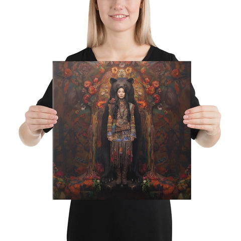 About my Brain Institute Wall Art 16″×16″ Ungnyeo Goddess Canvas
