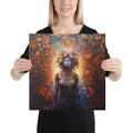 About my Brain Institute Wall Art 16″×16″ Yhi Goddess Canvas