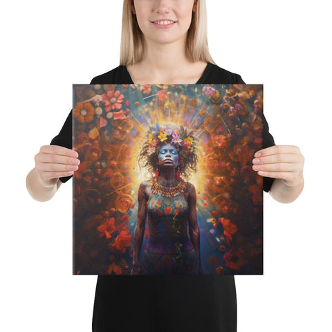 About my Brain Institute Wall Art 16″×16″ Yhi Goddess Canvas