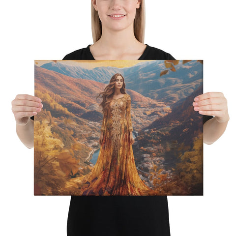 About my Brain Institute Wall Art 16″×20″ Amalur Goddess Canvas