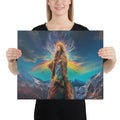 About my Brain Institute Wall Art 16″×20″ Arnarquagssaq Goddess Canvas
