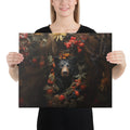 About my Brain Institute Wall Art 16″×20″ Black Bear Spirit Animal Canvas