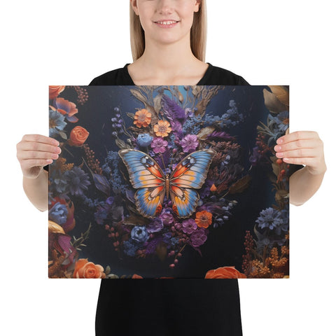 About my Brain Institute Wall Art 16″×20″ Butterfly Spirit Animal Canvas