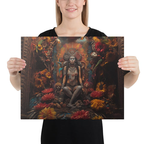 About my Brain Institute Wall Art 16″×20″ Coatlicue Goddess Canvas