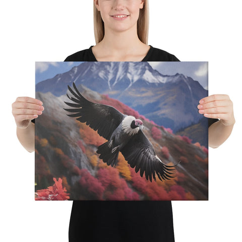 About my Brain Institute Wall Art 16″×20″ Condor Spirit Animal Canvas
