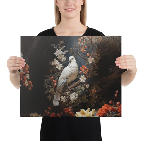 About my Brain Institute Wall Art 16″×20″ Dove Spirit Animal Canvas