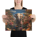 About my Brain Institute Wall Art 16″×20″ Elephant Spirit Animal Canvas