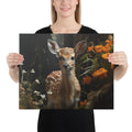 About my Brain Institute Wall Art 16″×20″ Fawn Spirit Animal Canvas