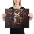 About my Brain Institute Wall Art 16″×20″ Fox Spirit Animal Canvas