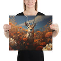 About my Brain Institute Wall Art 16″×20″ Gazelle Spirit Animal Canvas