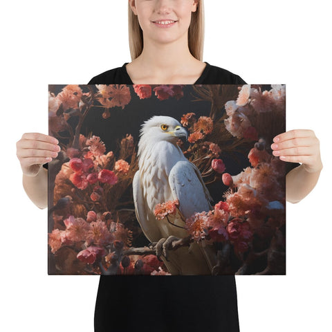 About my Brain Institute Wall Art 16″×20″ Hawk Spirit Animal Canvas