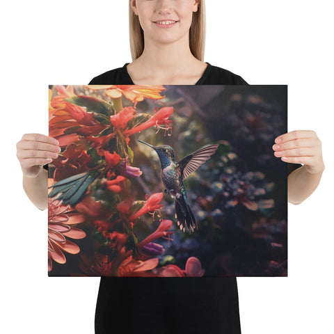 About my Brain Institute Wall Art 16″×20″ Hummingbird Spirit Animal Canvas
