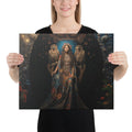 About my Brain Institute Wall Art 16″×20″ Jaci Goddess Canvas