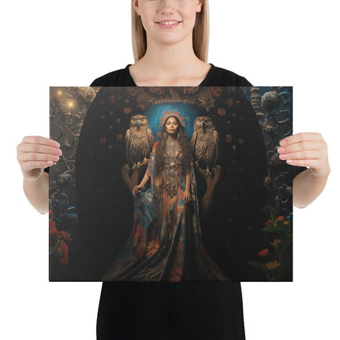 About my Brain Institute Wall Art 16″×20″ Jaci Goddess Canvas