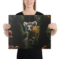 About my Brain Institute Wall Art 16″×20″ Lemur Spirit Animal Canvas