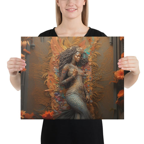 About my Brain Institute Wall Art 16″×20″ Mami Wata Goddess Canvas