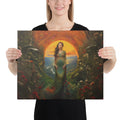 About my Brain Institute Wall Art 16″×20″ Mau Thuong Ngan Goddess Canvas
