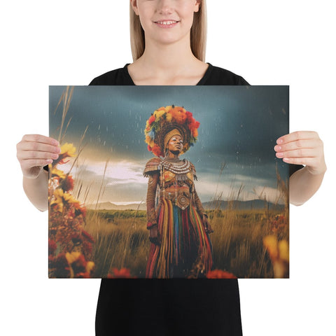 About my Brain Institute Wall Art 16″×20″ Mbaba Mwana Waresa Goddess Canvas