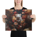 About my Brain Institute Wall Art 16″×20″ Mouse Spirit Animal Canvas