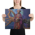 About my Brain Institute Wall Art 16″×20″ Nana Buluku Godddess Canvas