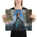 About my Brain Institute Wall Art 16″×20″ Nanshe Goddess Goddess Canvas