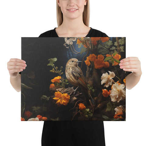 About my Brain Institute Wall Art 16″×20″ Nightingale Spirit Animal Canvas