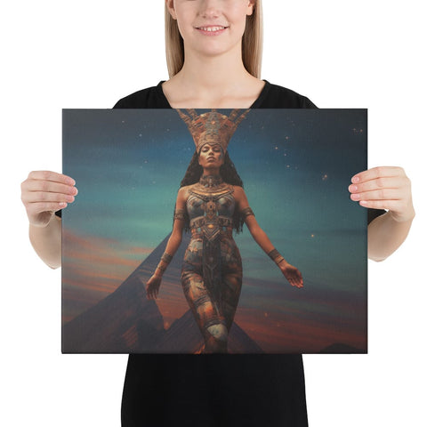 About my Brain Institute Wall Art 16″×20″ Nuit Goddess Canvas