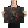 About my Brain Institute Wall Art 16″×20″ Panther Spirit Animal Canvas