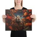 About my Brain Institute Wall Art 16″×20″ Rhinoceros Spirit Animal Canvas