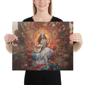 About my Brain Institute Wall Art 16″×20″ Saraswati Goddess Canvas
