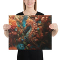 About my Brain Institute Wall Art 16″×20″ Seahorse Spirit Animal Canvas